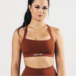 Alphalete Balance Bra - Cinnamon